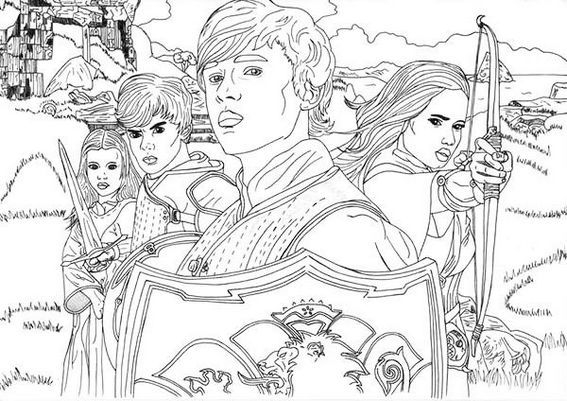 Printable Narnia Coloring Pages
