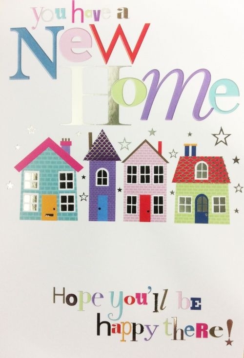 Printable New Home Card Template Printable Templates