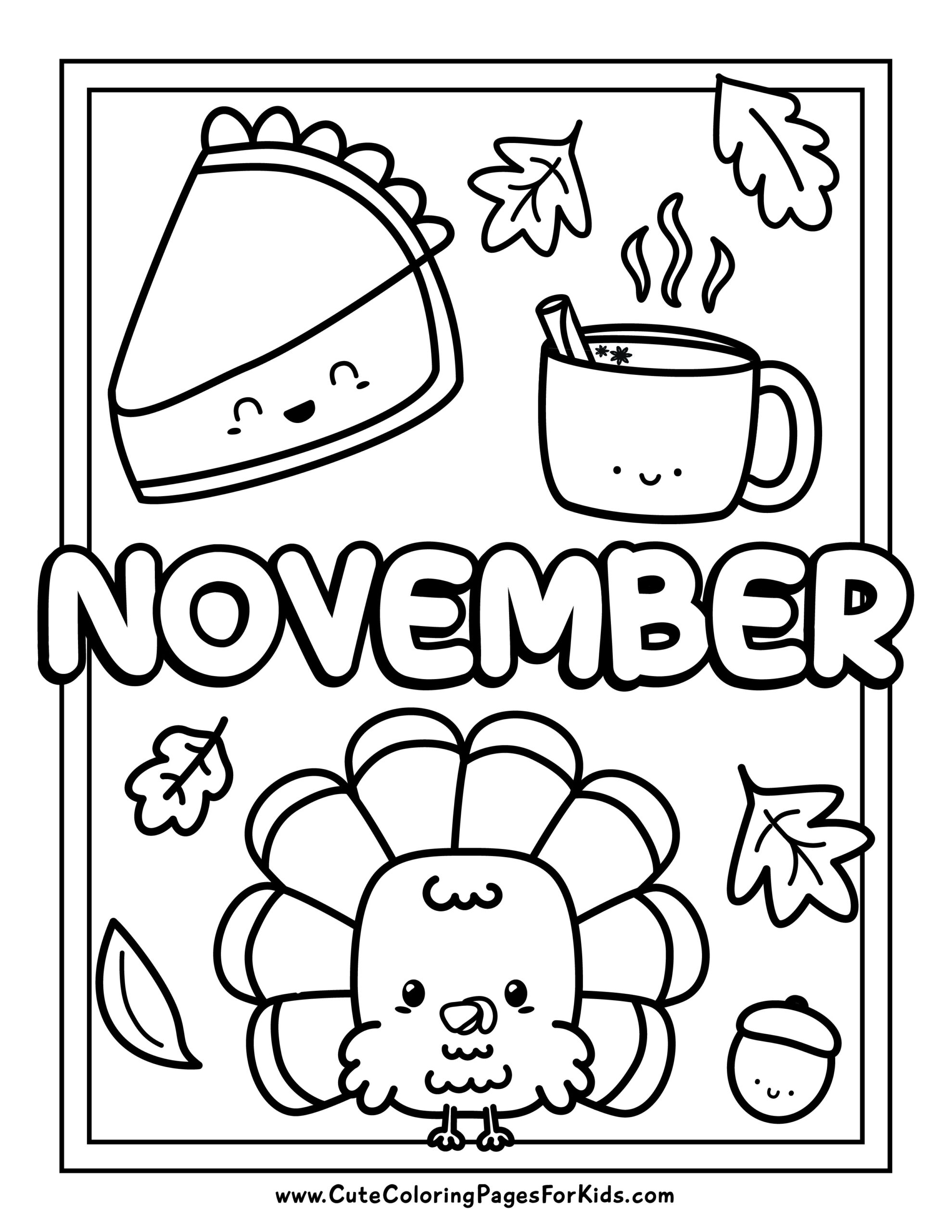 Printable November Coloring Pages november Coloring Pages Free 