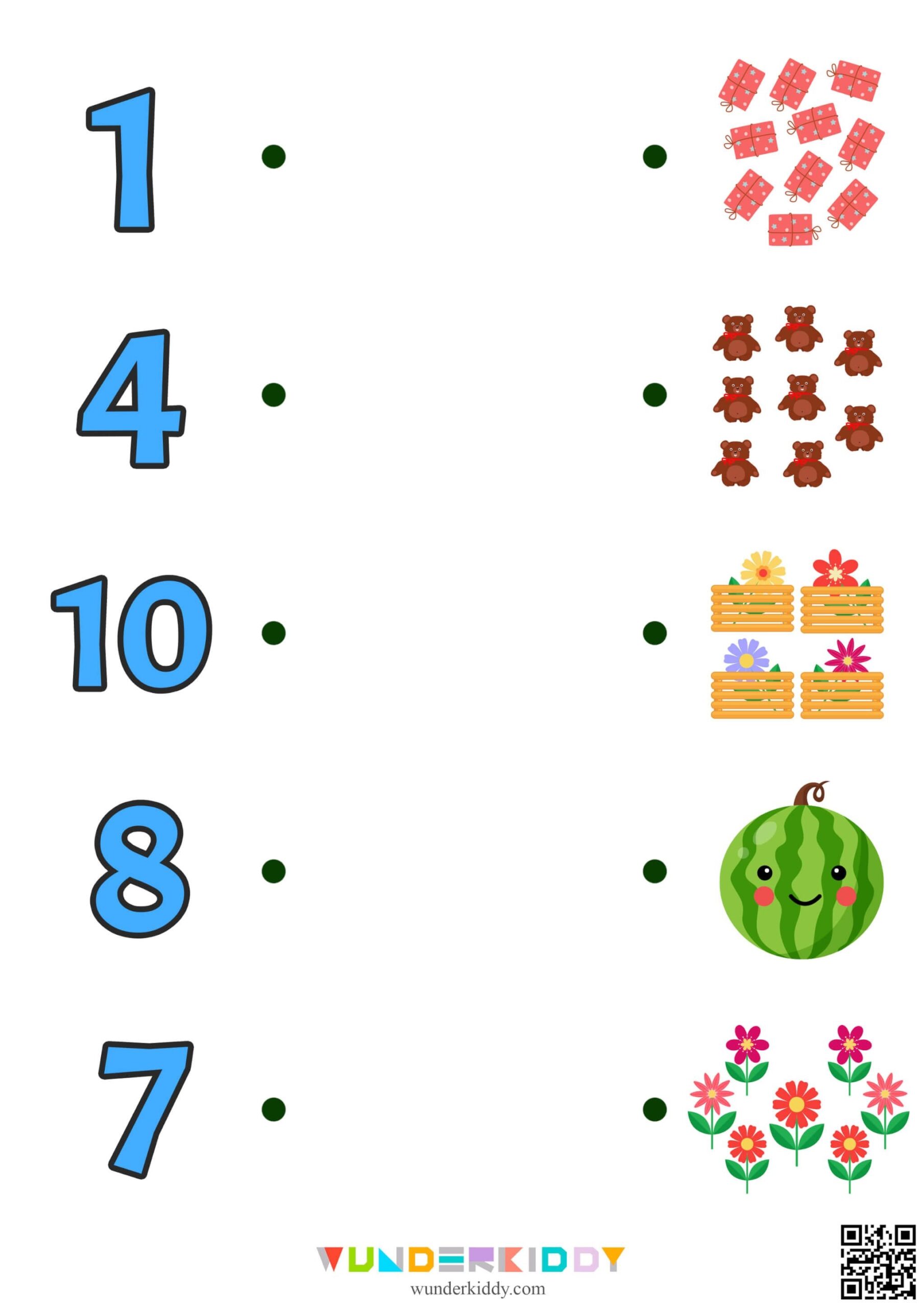 Printable Number Recognition Activities For Preschool Preescolar