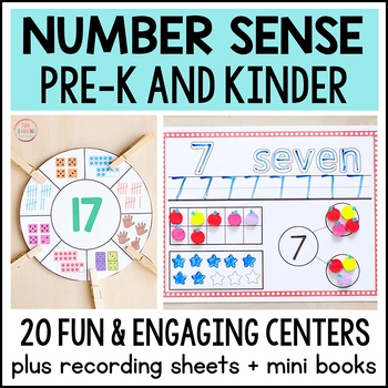 Printable Number Sense Activities By Fun Learning For Kids TpT