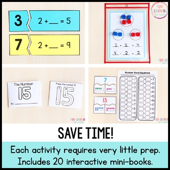 Printable Number Sense Activities By Fun Learning For Kids TpT