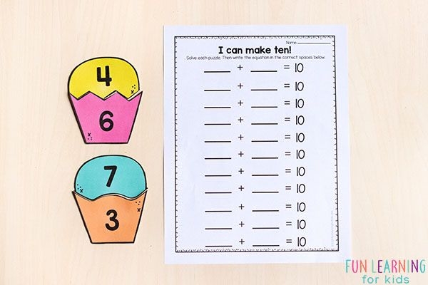 number sense activities printable
