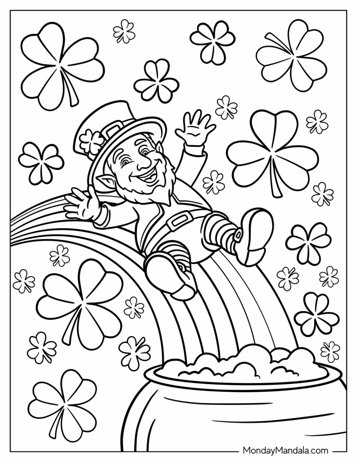 Printable Pages Of St Patrick s Day Images FREE Printable A Z