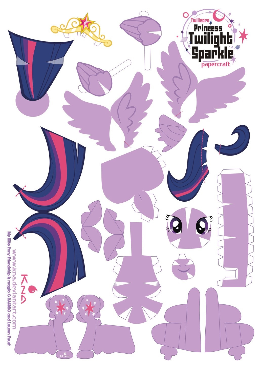 Printable Papercraft My Little Pony Printable Papercrafts Printable