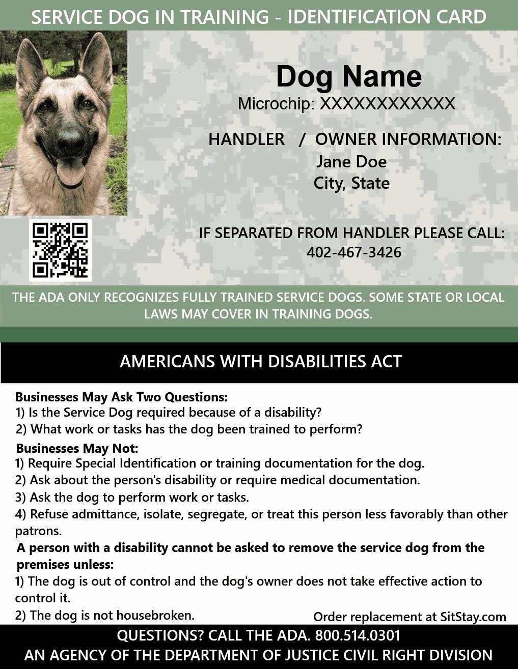 Printable Pet Id Card Template Printables Template Free