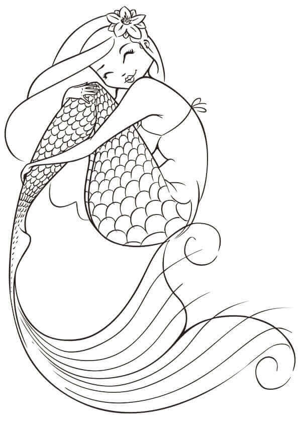 printable pictures of mermaids