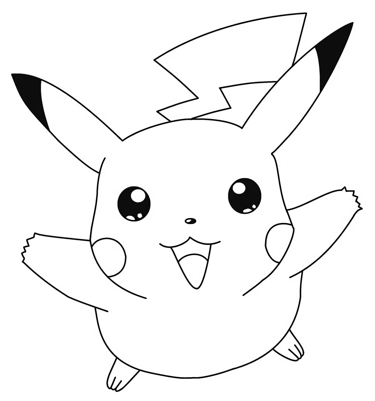 Printable Pikachu Printable Templates