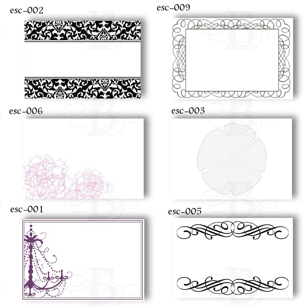 Printable Place Card Templates