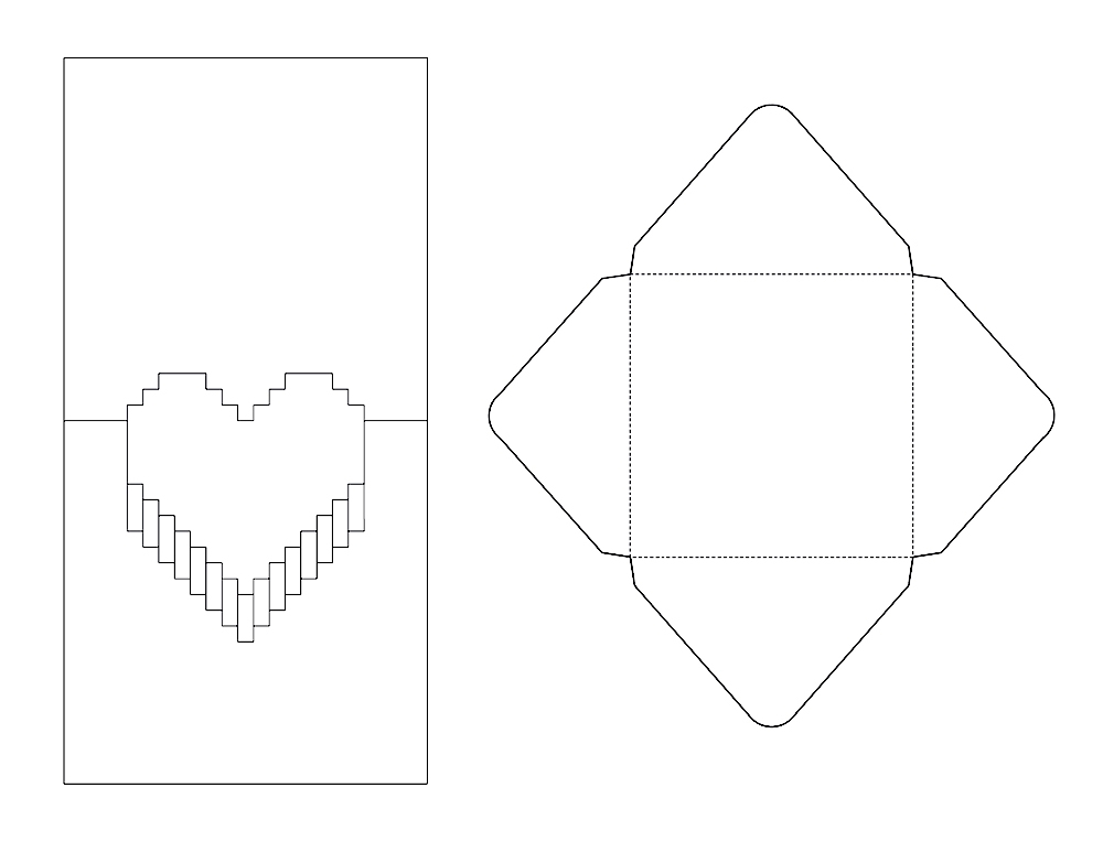 Printable Pop Card Template