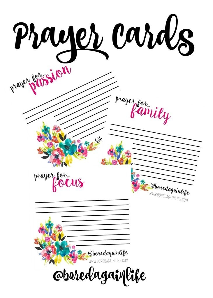 Printable Prayer Request Cards Template Template vercel app