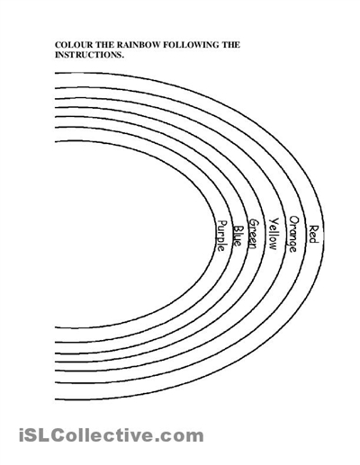 Printable Rainbow Activities For Preschoolers
