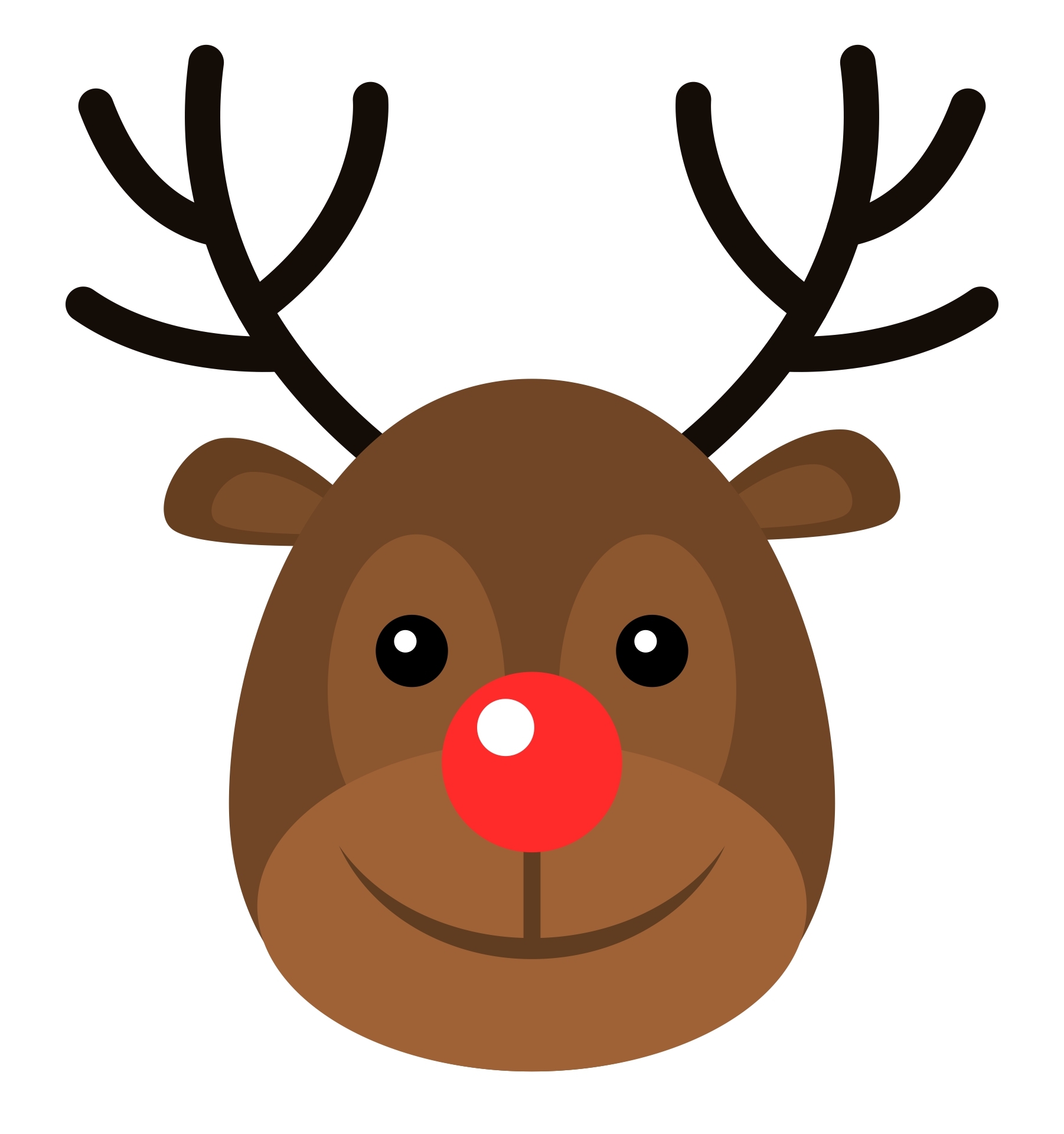 free printable pictures of reindeer
