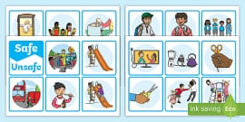 Printable Safe And Unsafe Touches Worksheets