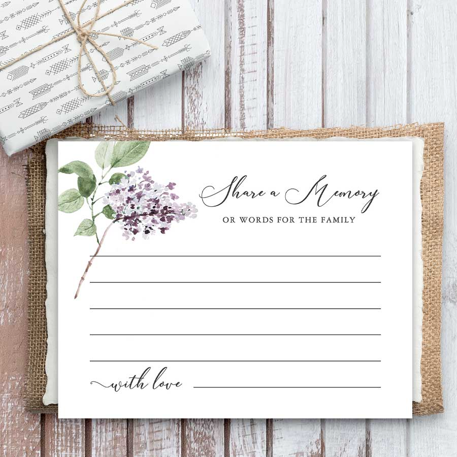Printable Share A Memory Card Template Free Deborah Fulton