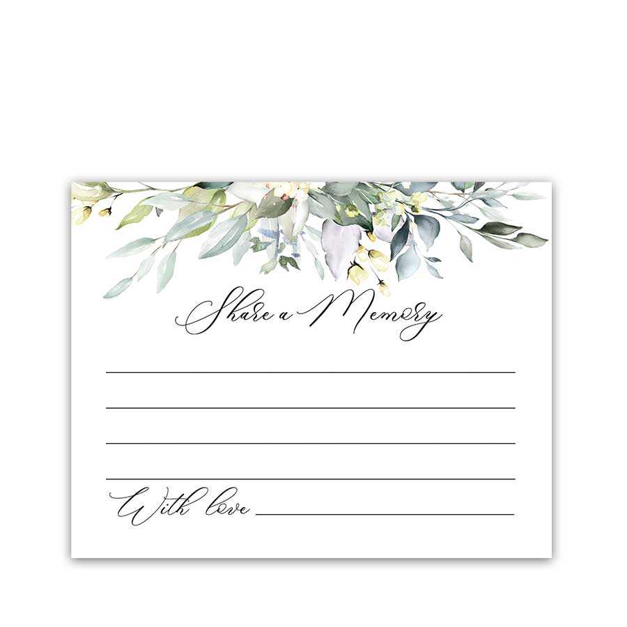 Printable Share A Memory Card Template Free Printable Templates