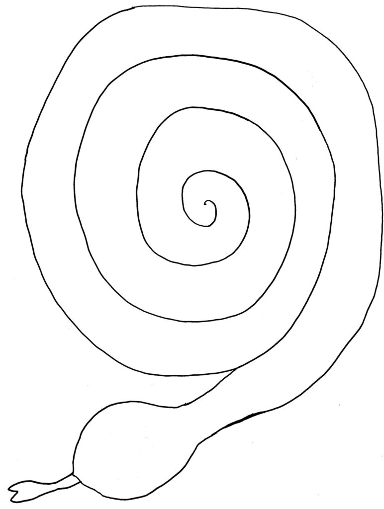Printable Snake Craft Template Fillable Form 2025