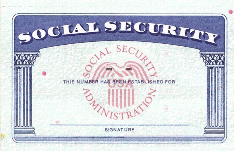 Printable Social Security Card Template Pdf Free Printable Word Searches