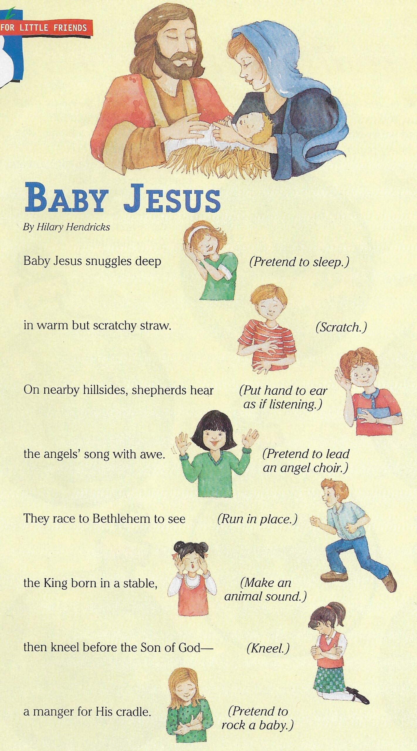 Printable Story Of Jesus Birth For Kids Vrogue co