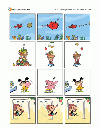 printable story sequence pictures