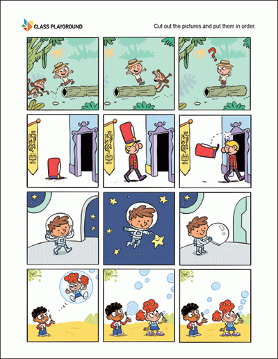 Printable Story Sequence Set5 Story Sequencing Sequencing Pictures
