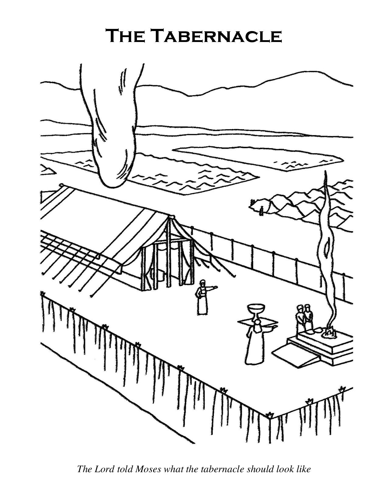 Printable Tabernacle Activity Pages Vrogue co