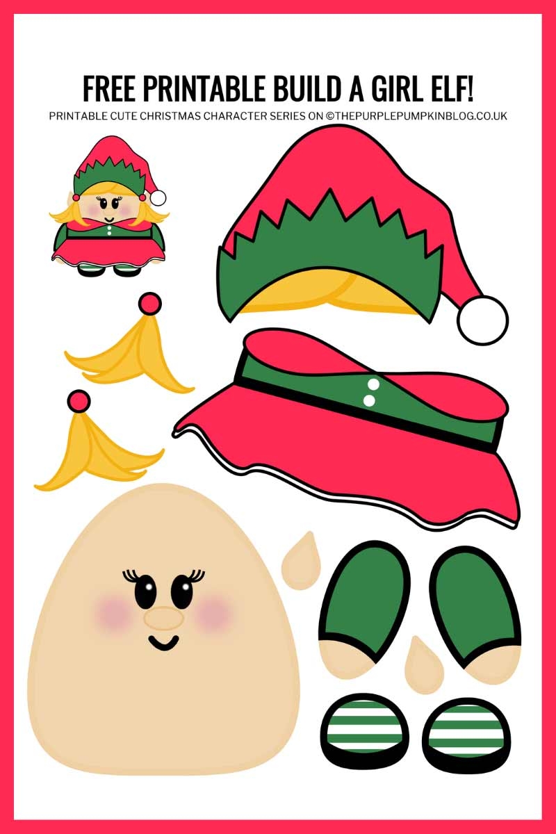 printable template christmas crafts