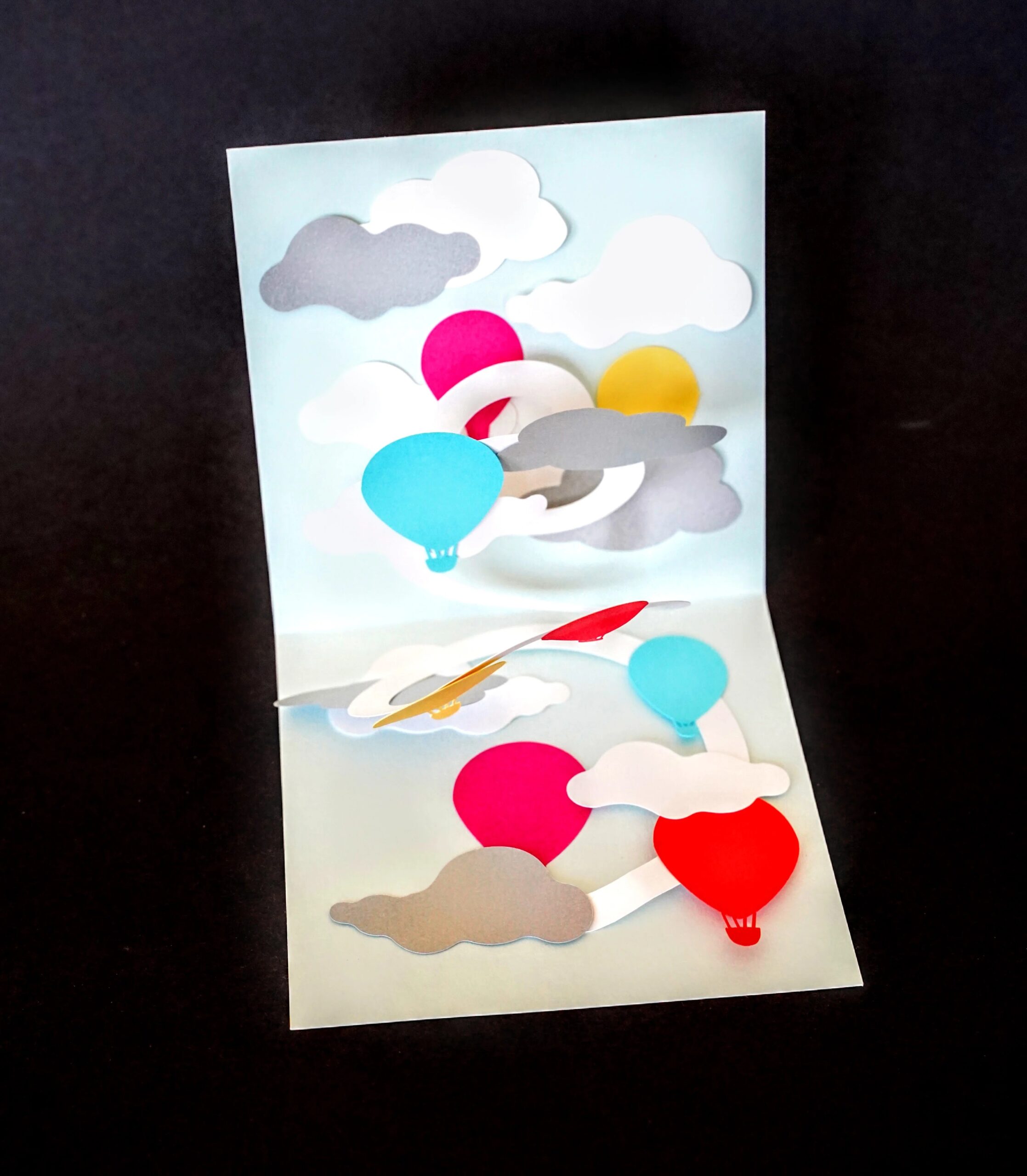 printable thank you pop up card template