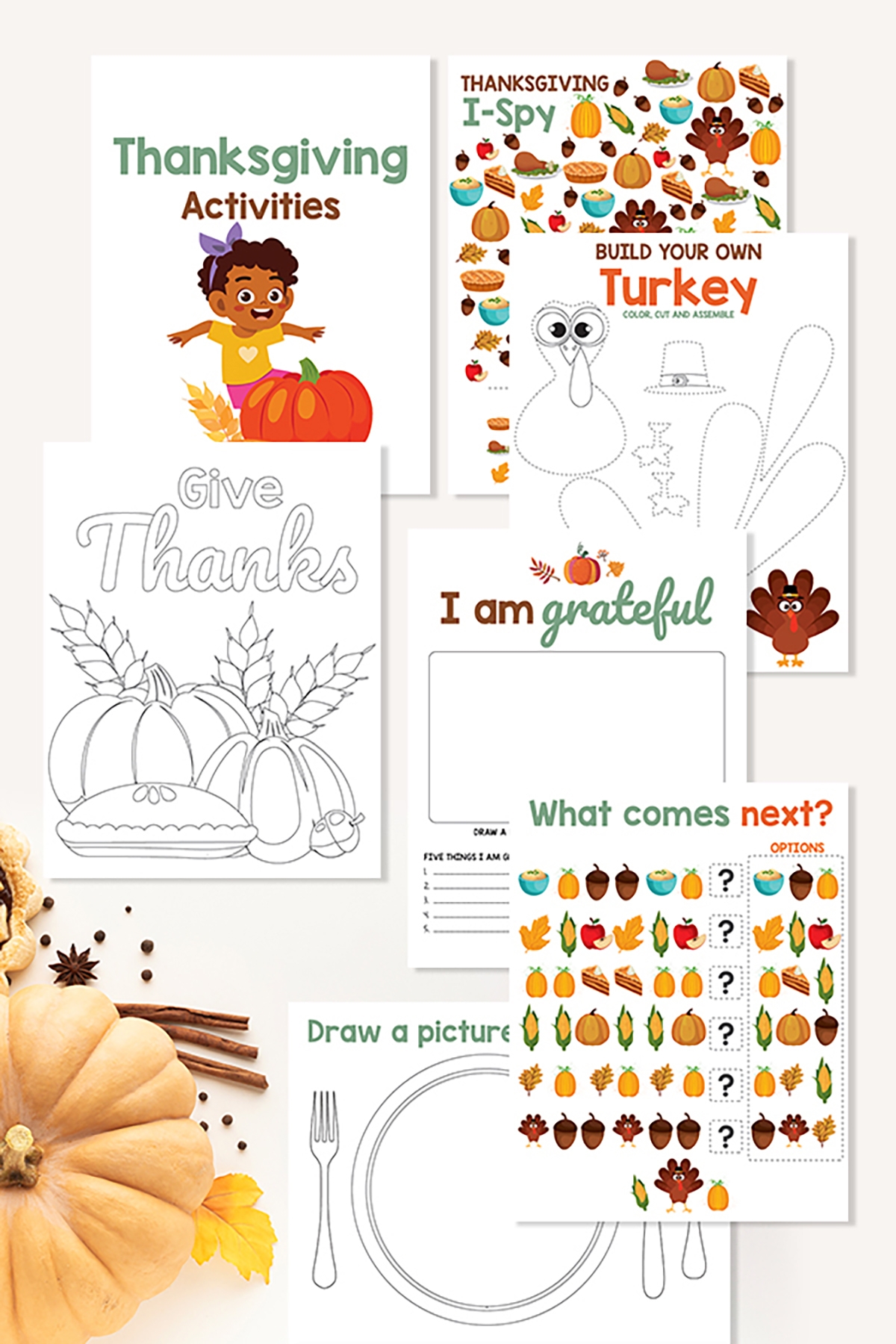 Printable Thanksgiving Activities For Kids Extreme Couponing Mom