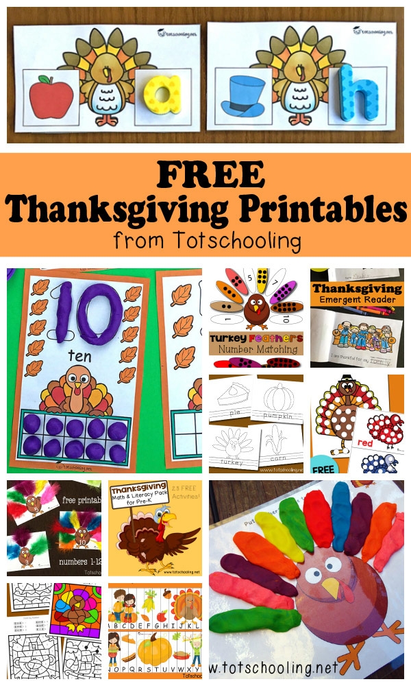 printable thanksgiving preschool activities