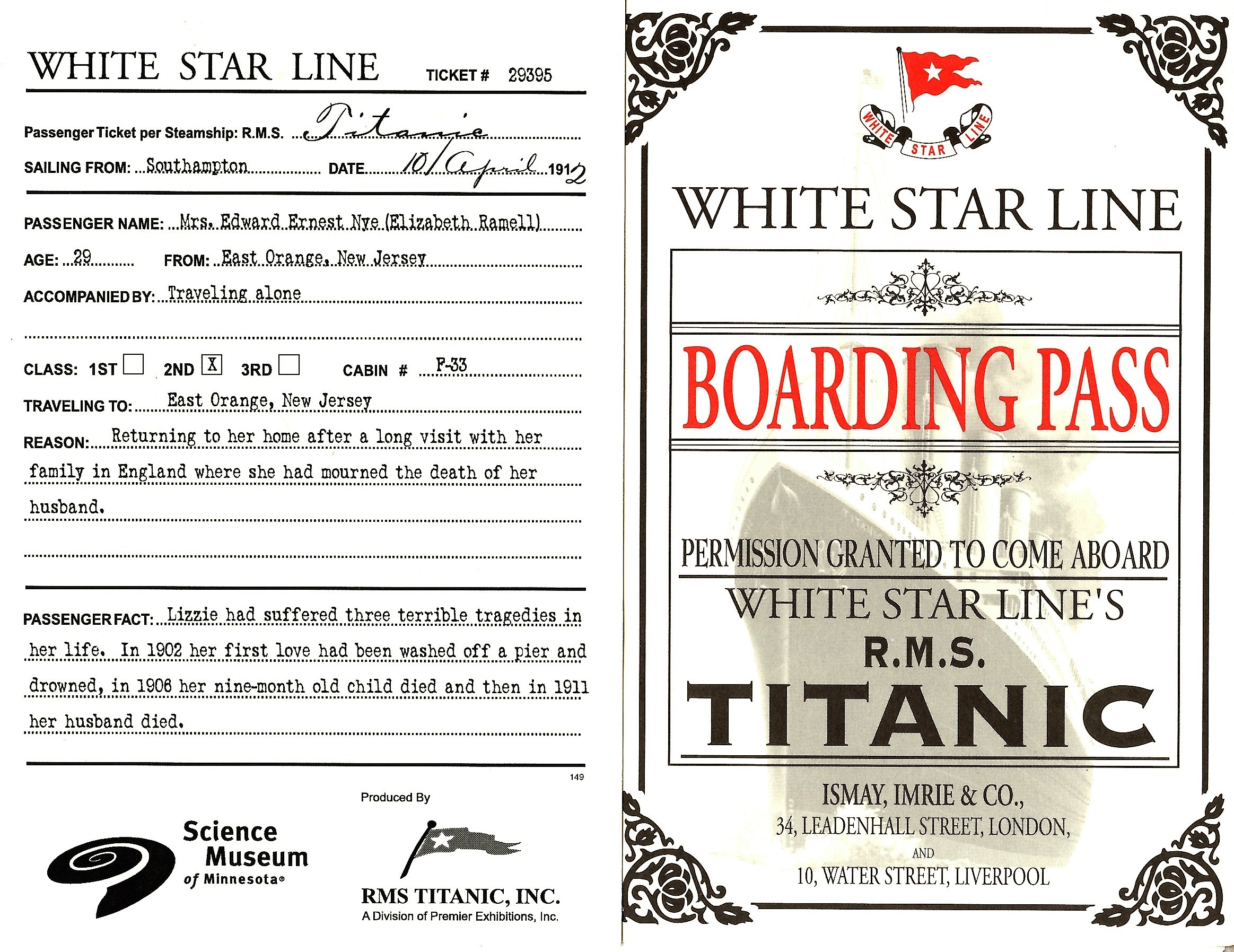 Printable Titanic Boarding Pass Template Printable Templates