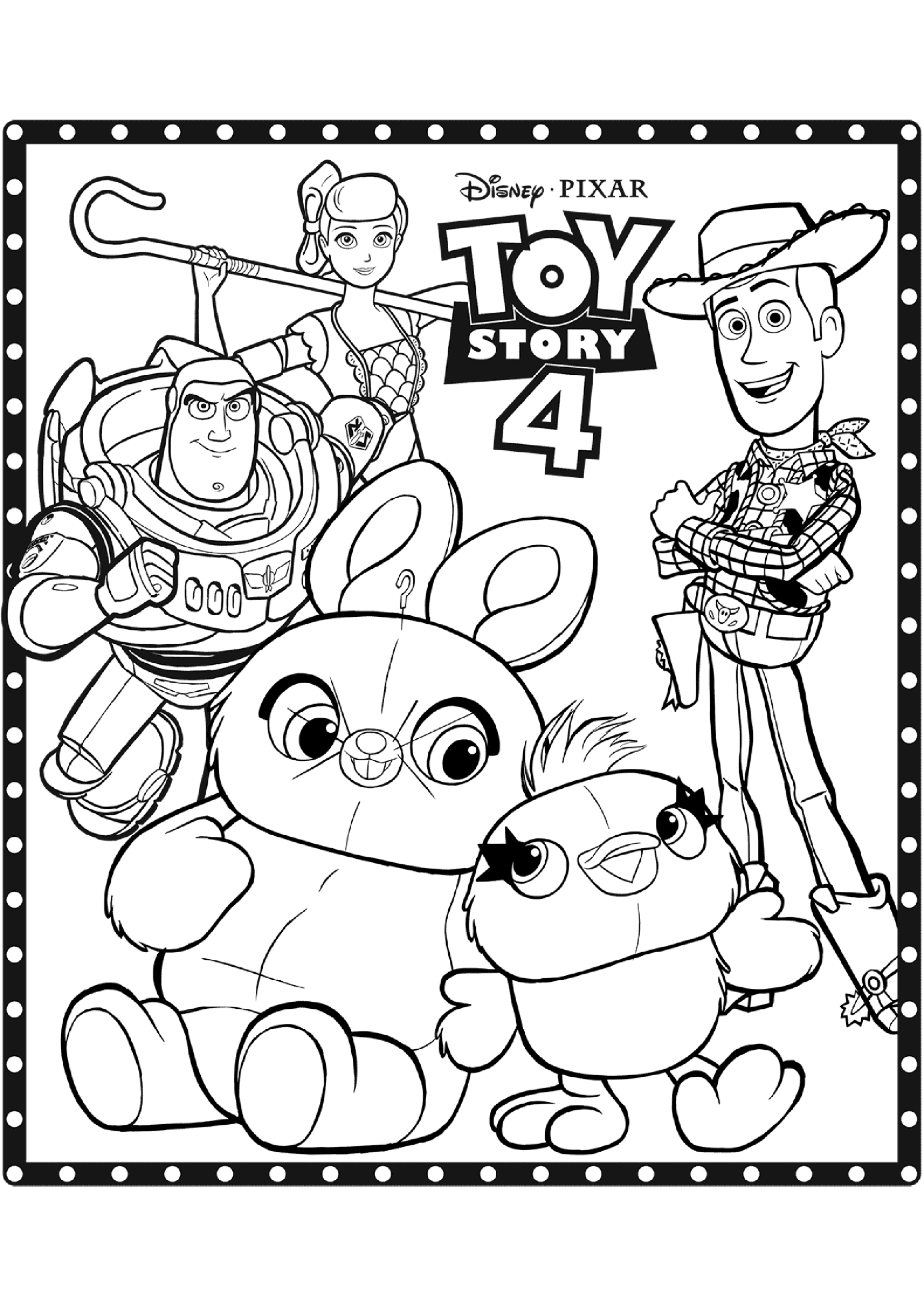 toy story characters pictures printable