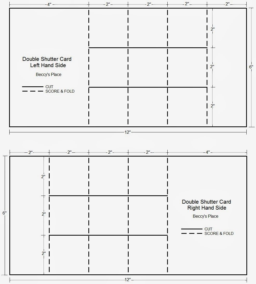 Printable Tri Fold Card Template Printable Templates
