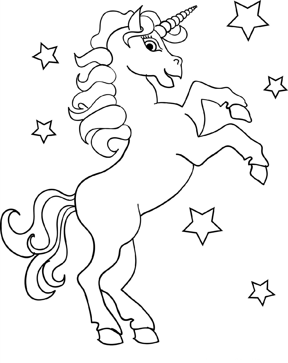 Printable Unicorns For Kids