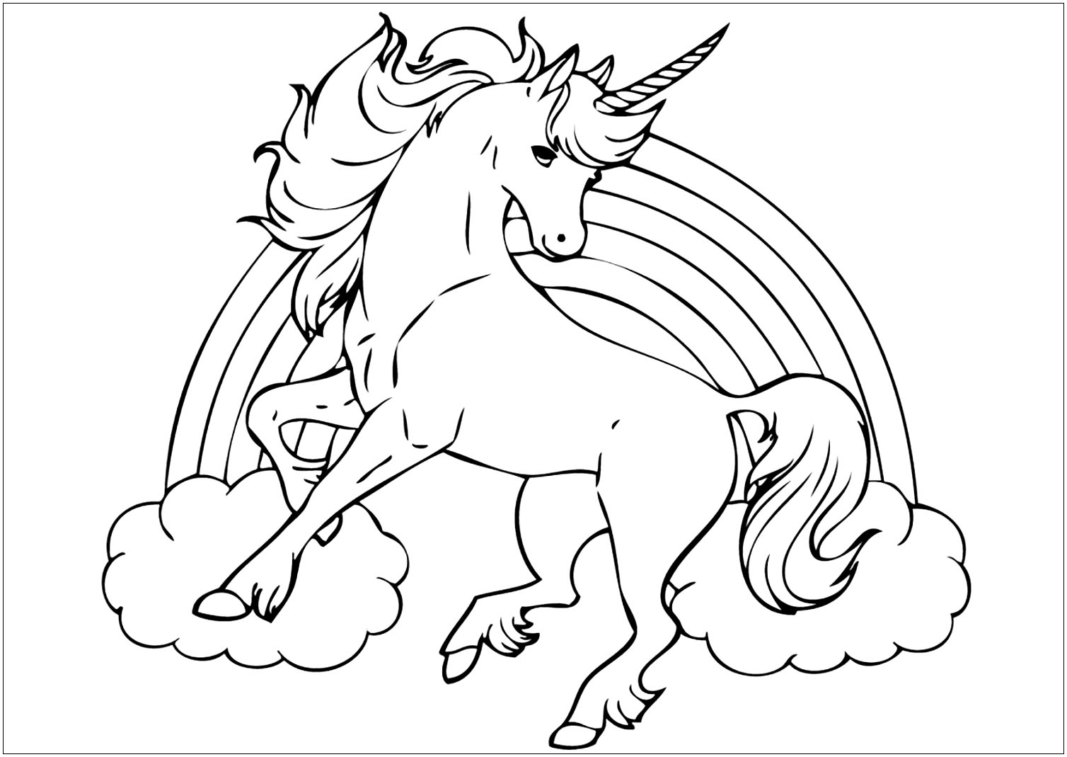 Printable Unicorns For Kids