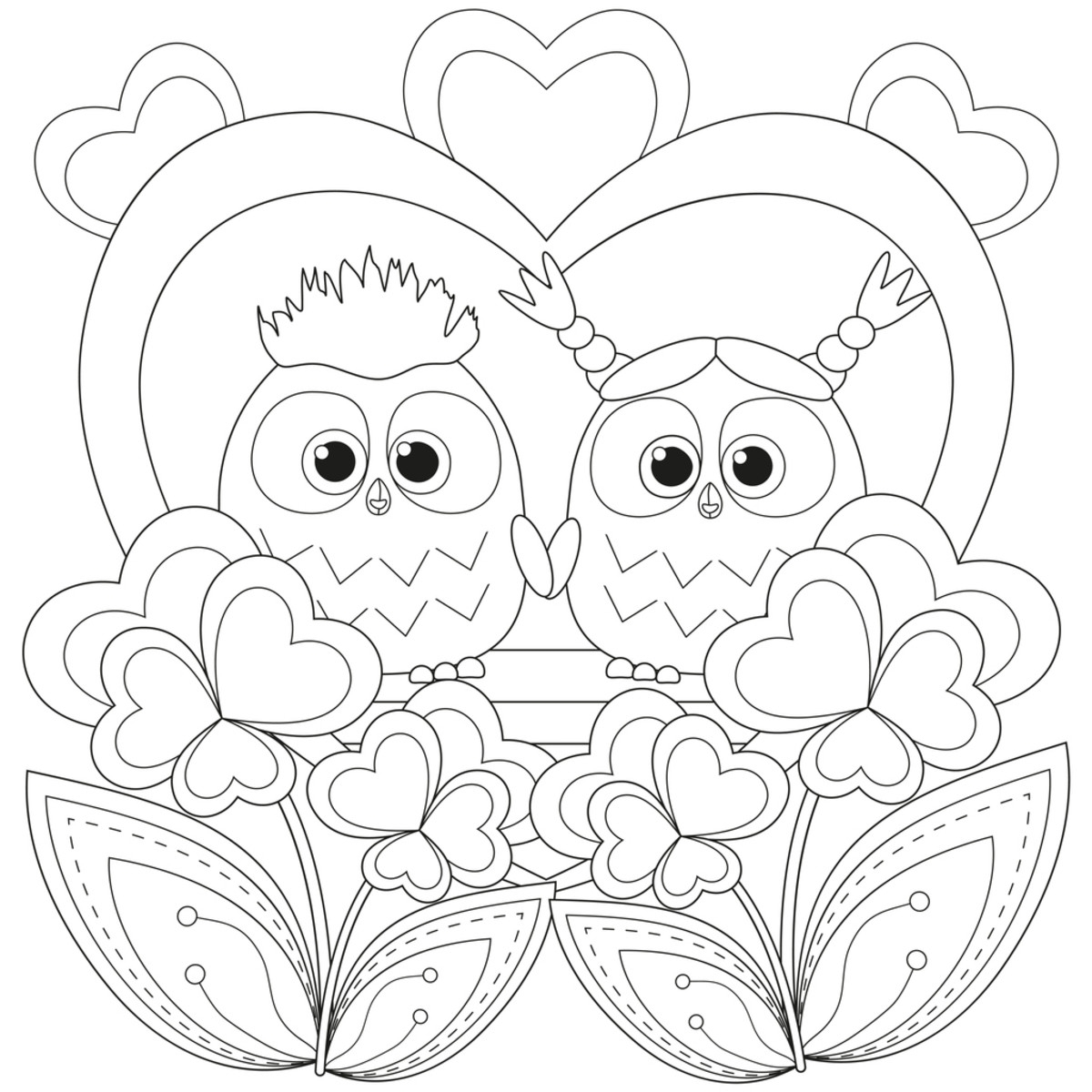 valentines day coloring pictures printable