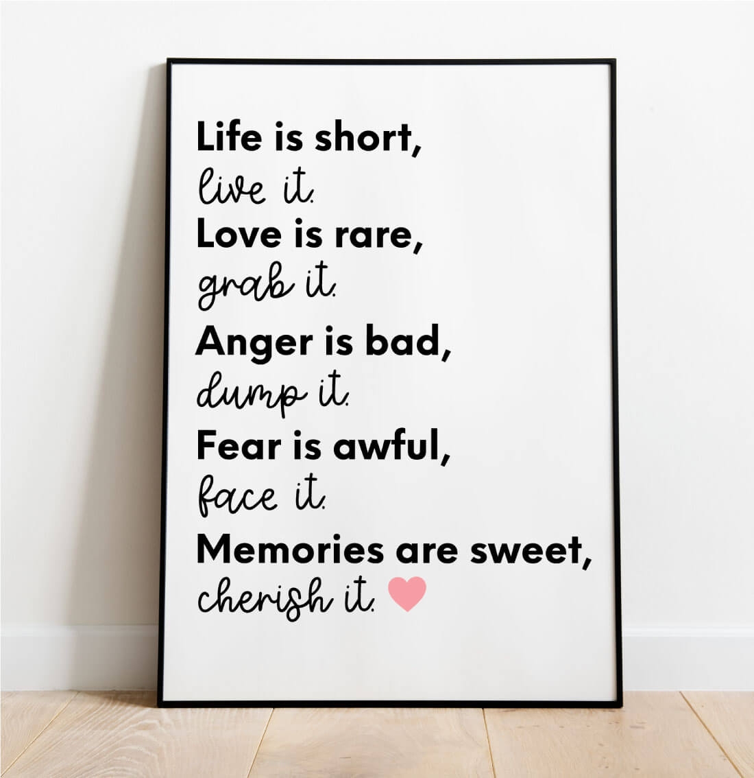 Printable Wall Art Quotes From Thirty Handmade Days