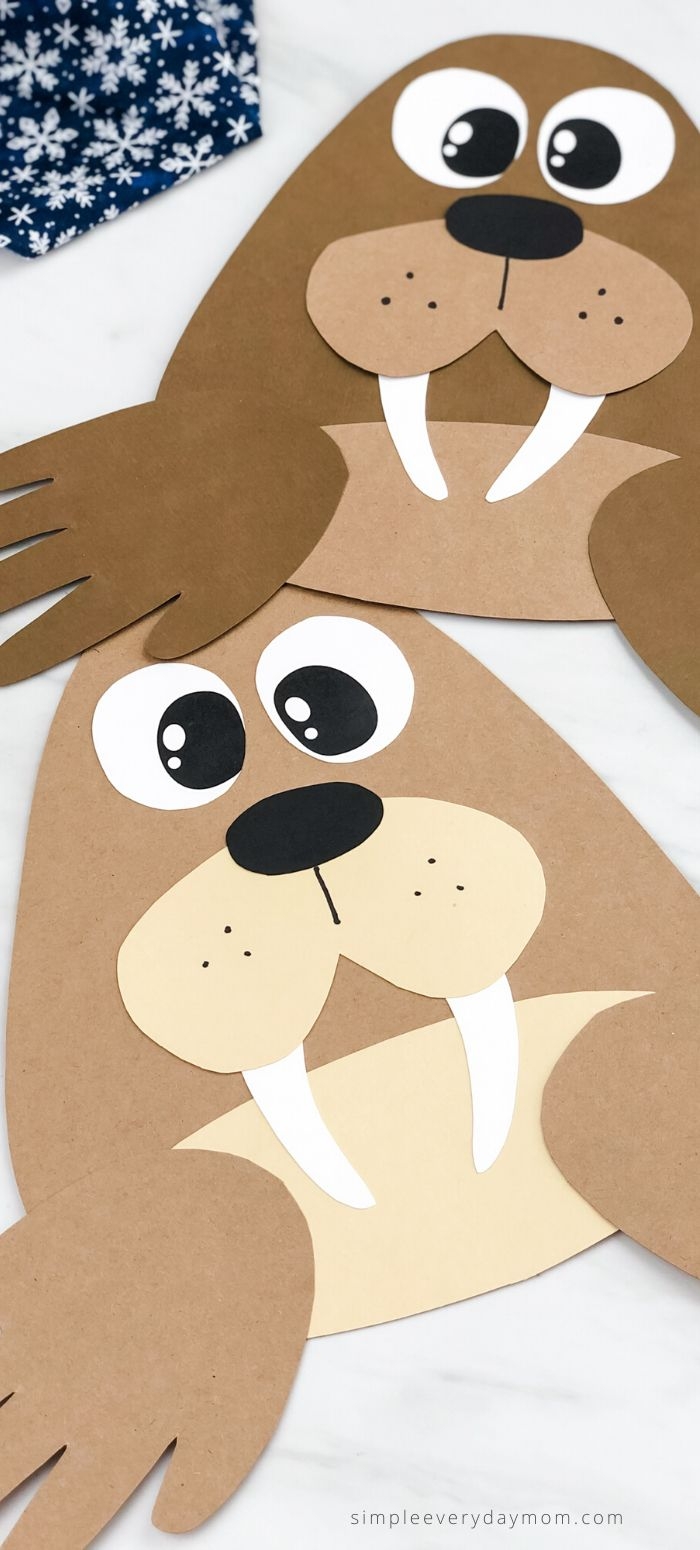 Printable Walrus Craft Template Printable Word Searches