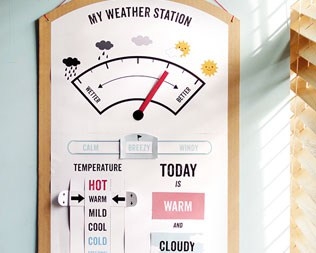 PRINTABLE WEATHER STATION