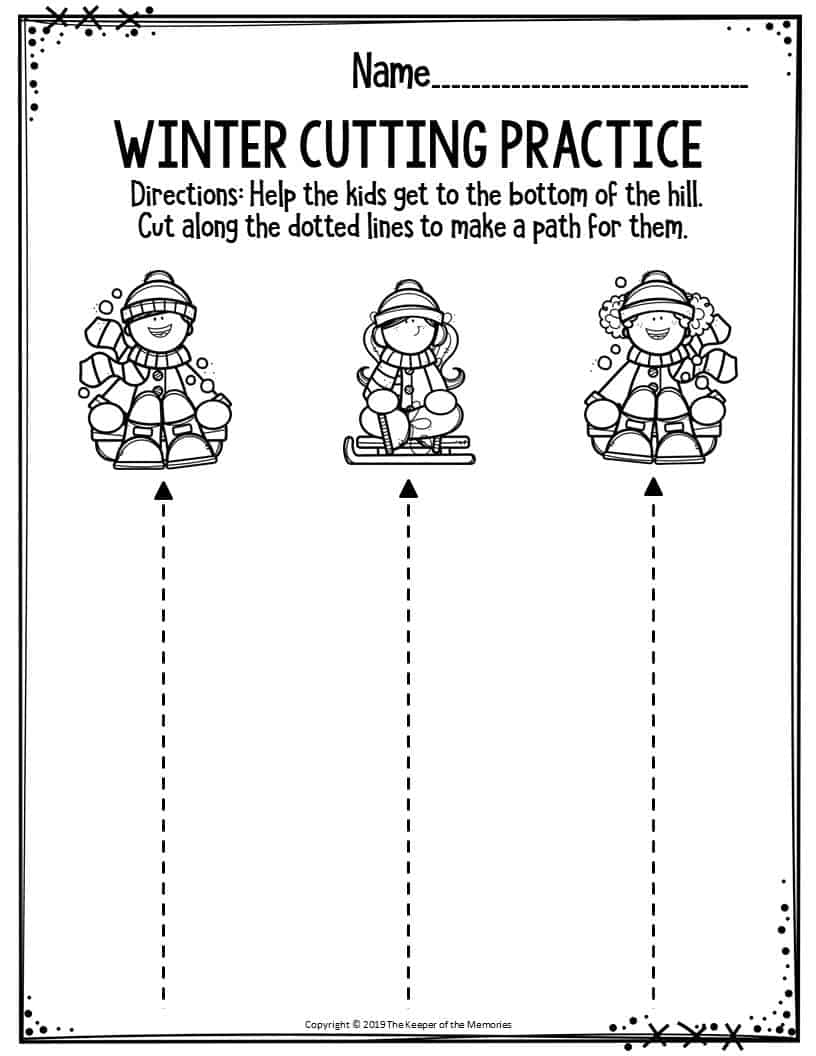 Printable Winter Activities For Preschoolers Udlvirtual esad edu br