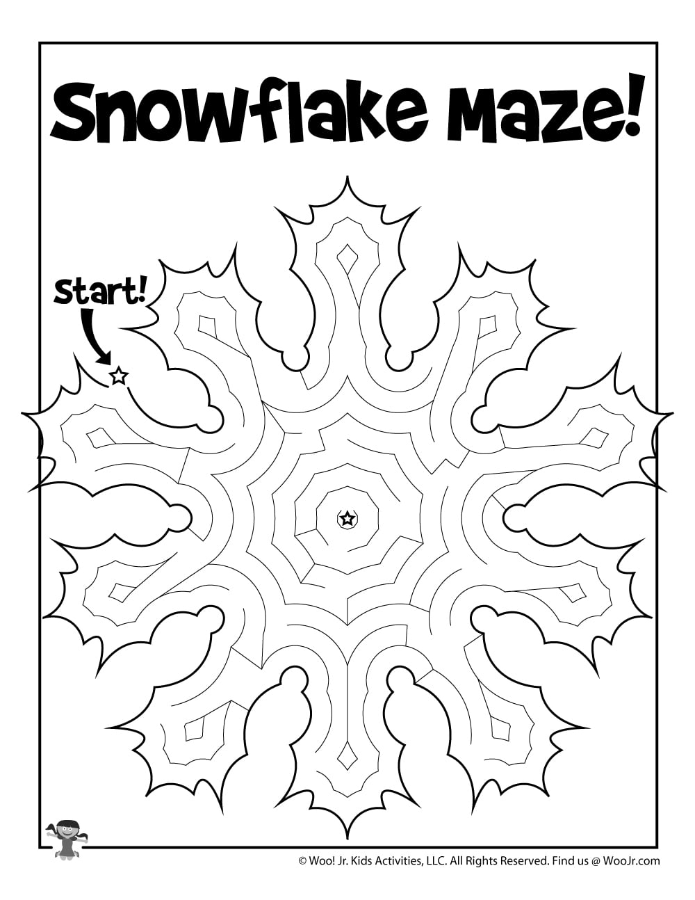 free printable winter activity sheets