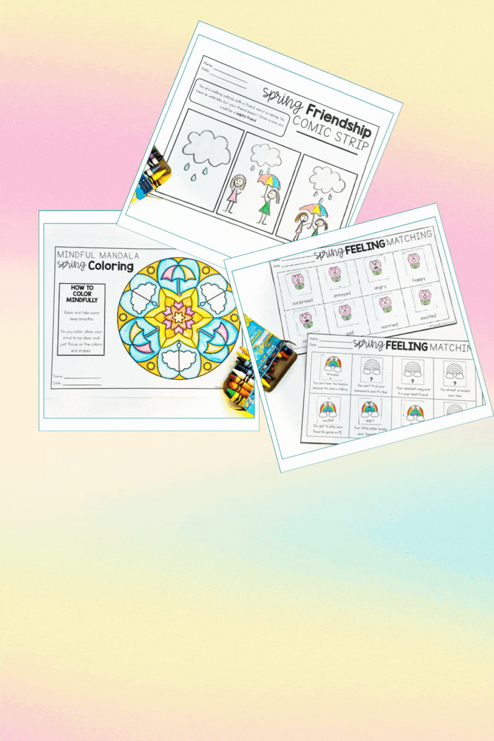 Printable Worksheets Social Emotional Learning Activities Pdf Free 