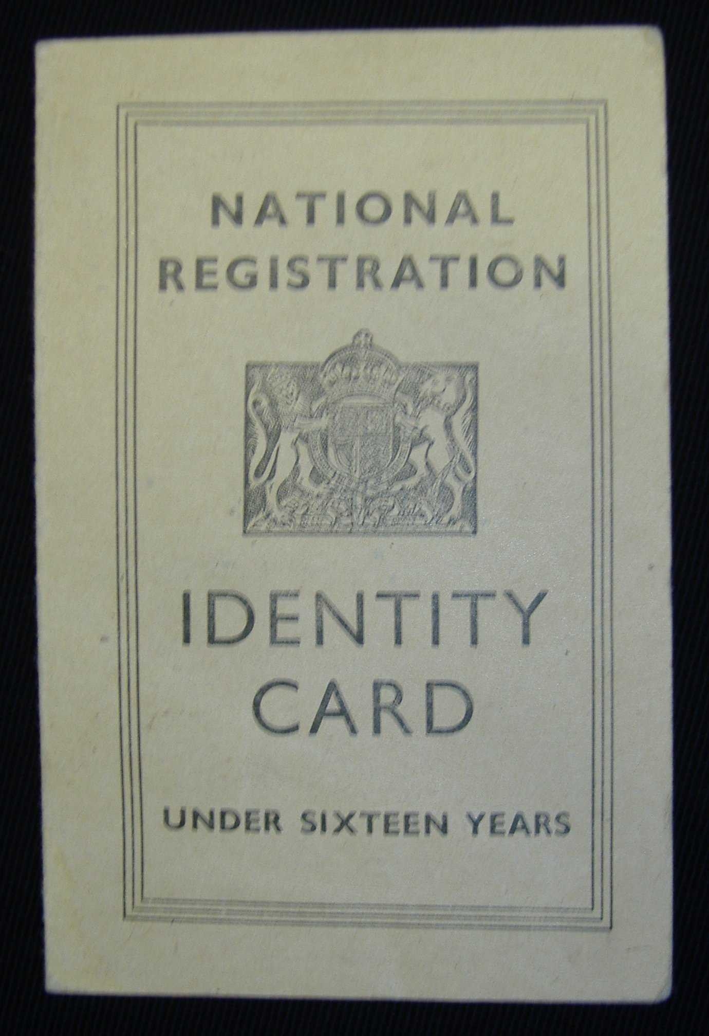 Printable Ww2 Identity Card Template Printable Templates Free