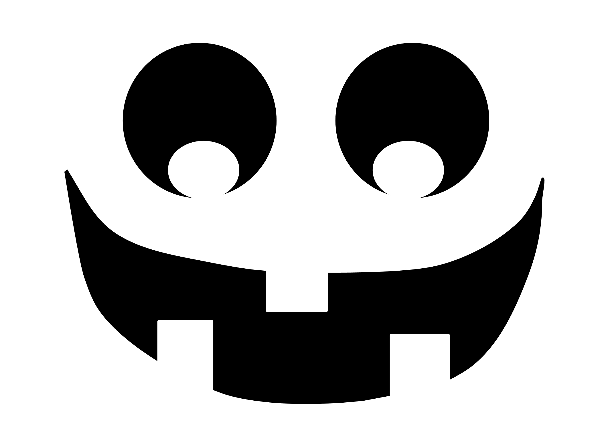 Pumpkin Cutouts Printable Free Free Printable