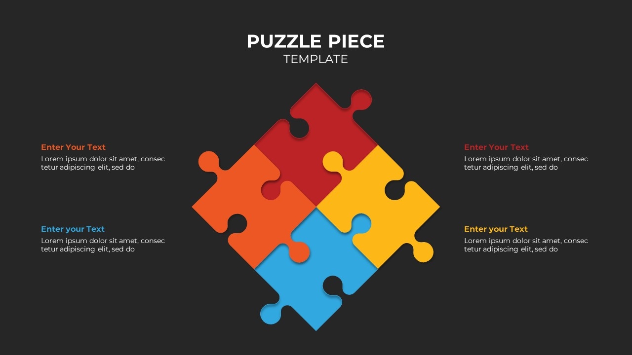 puzzle piece template powerpoint free