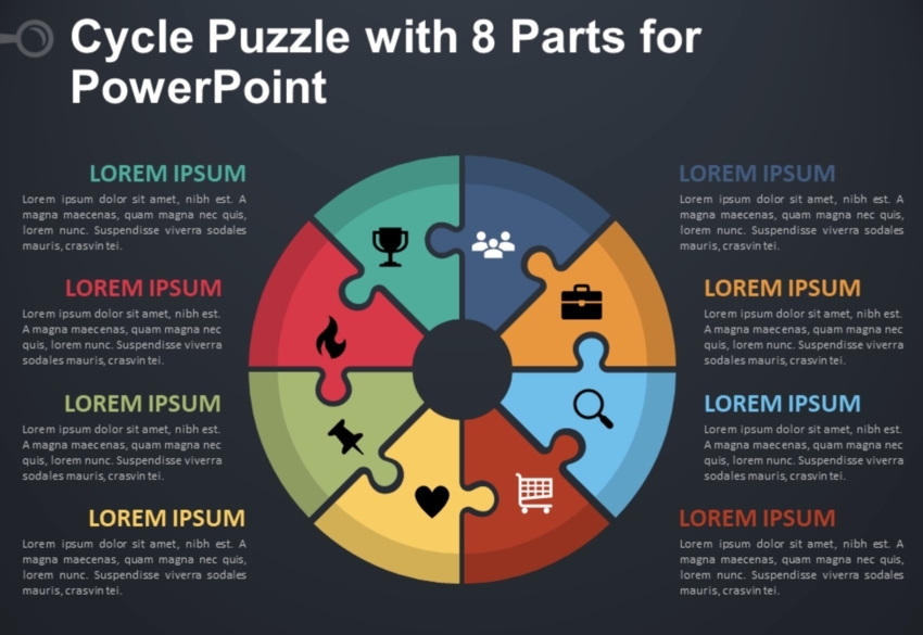 Puzzle Piece Powerpoint Template Free Udlvirtual esad edu br