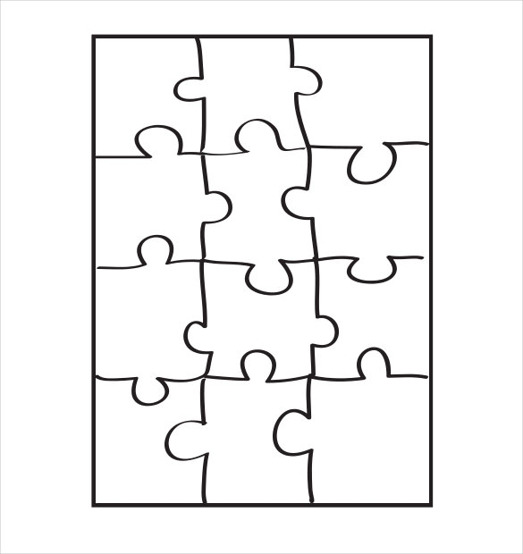 Puzzle Piece Templates 21 PSD PNG PDF Formats Download