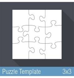 Puzzle Template Vector Images over 42 000 