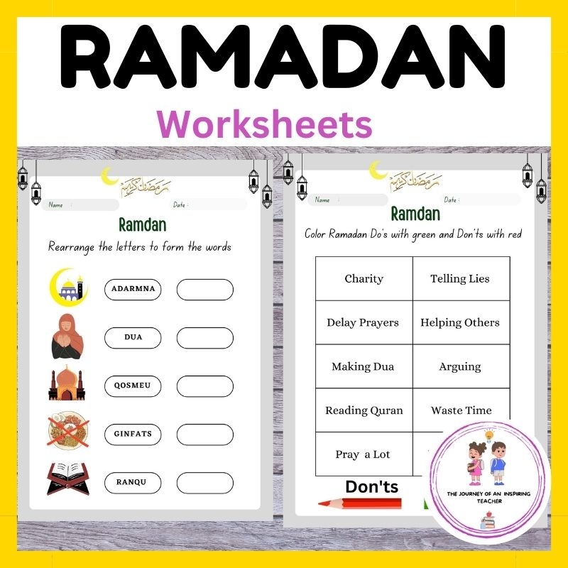 Ramadan Worksheets Ramadan Activity Printables Made By Teachers