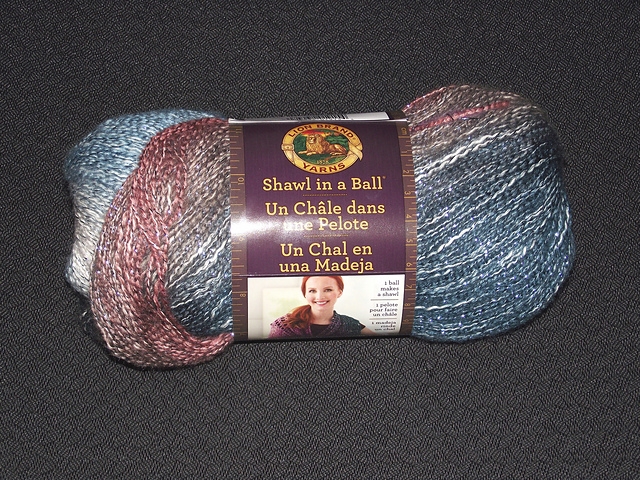 Ravelry Lion Brand Shawl In A Ball Stripes